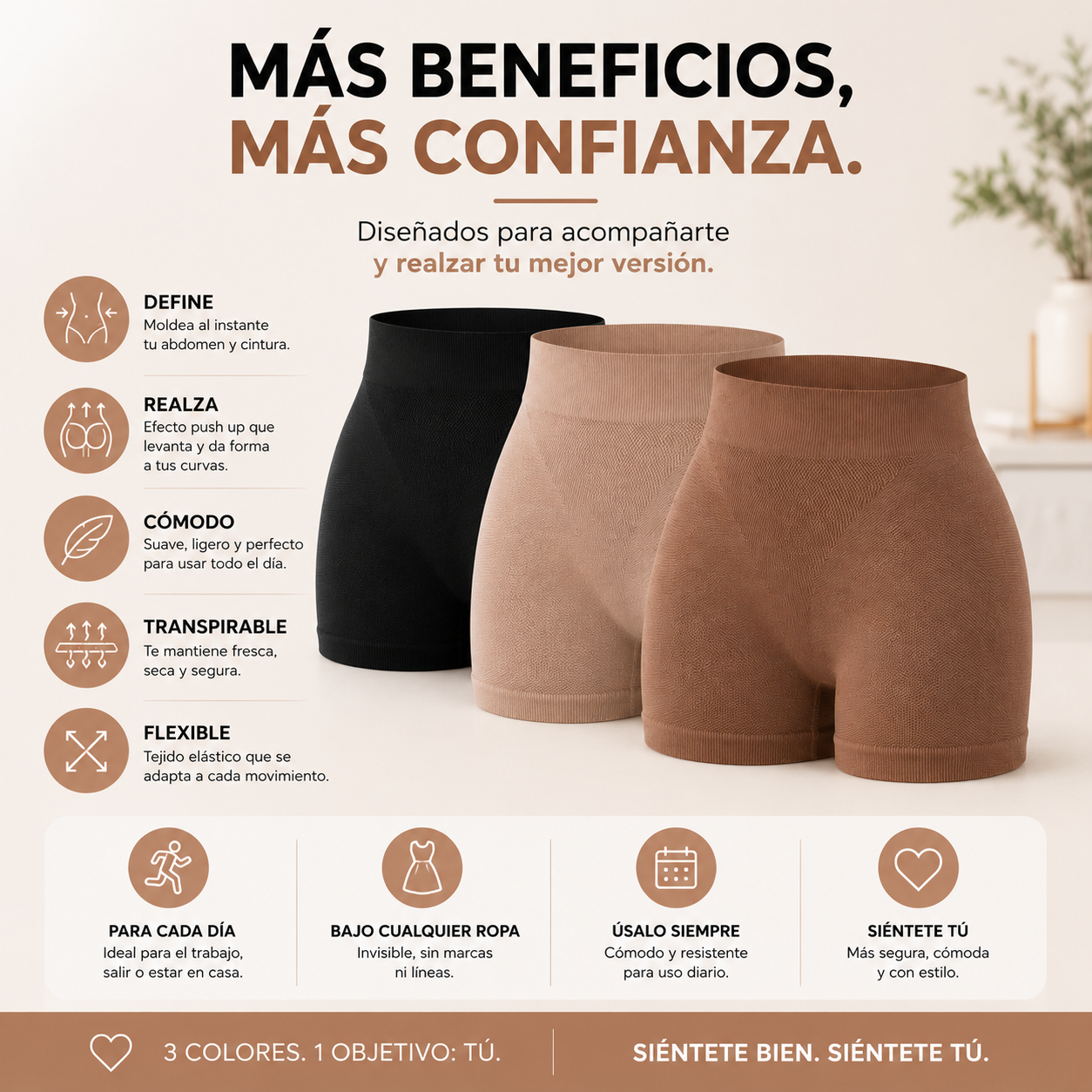 Kit X3 - By SS™  Shorts Moldeadores