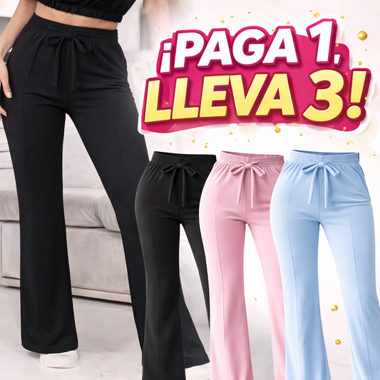 Pant Velour Bota Recta