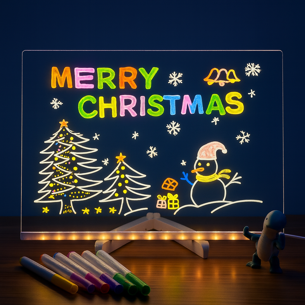 NeonCraft™ Pizarra de Dibujo Led 🖍️💡
