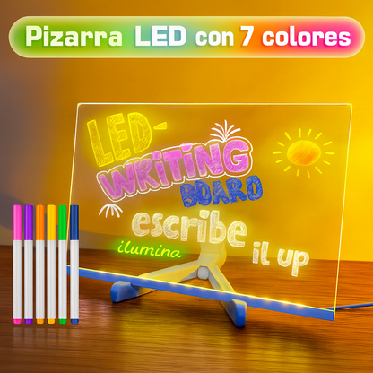 NeonCraft™ Pizarra de Dibujo Led 🖍️💡